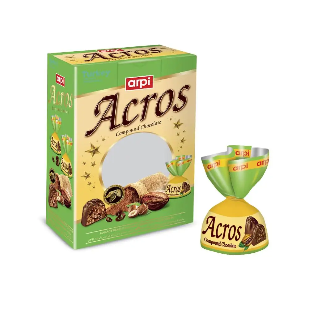 Высокое качество через соединение шоколадной начинкой с кремом какао и создания хрустящей рисовой весом более 2 кг коробка 4 вида цветов