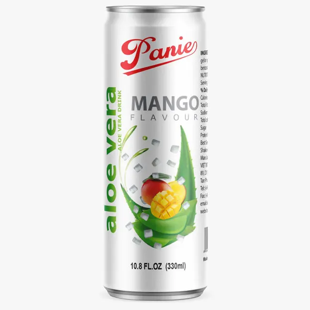 Customized label - Aloe vera drinks with Mango
