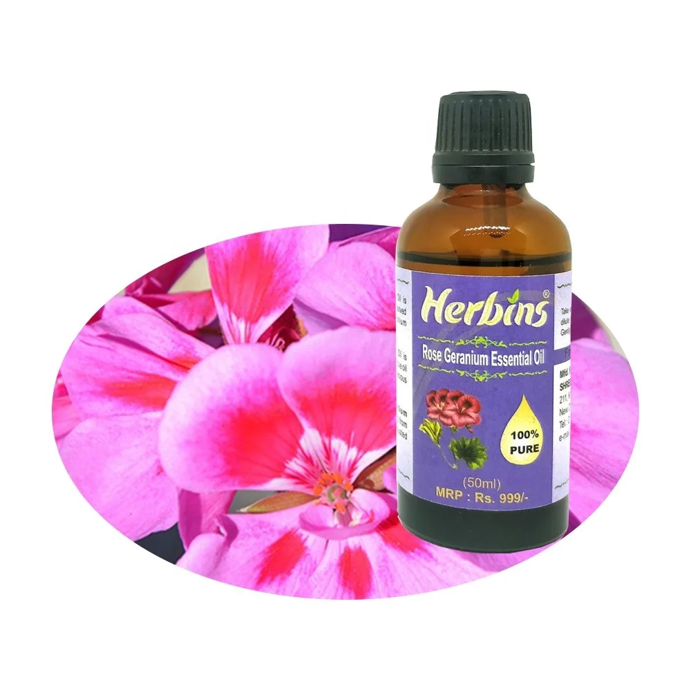 Organic Rose Geranium Essential Oil