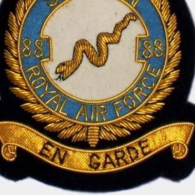 Customized Gold Wire Royal Blazer Badge Factory Price OEM School Sew-On Felt Patch with Sequins and Embroidery 3D Design