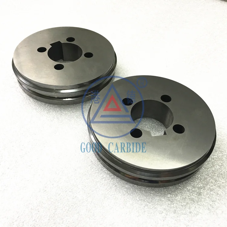 custom made Wear resistance pressing forming tungsten carbide mill roll