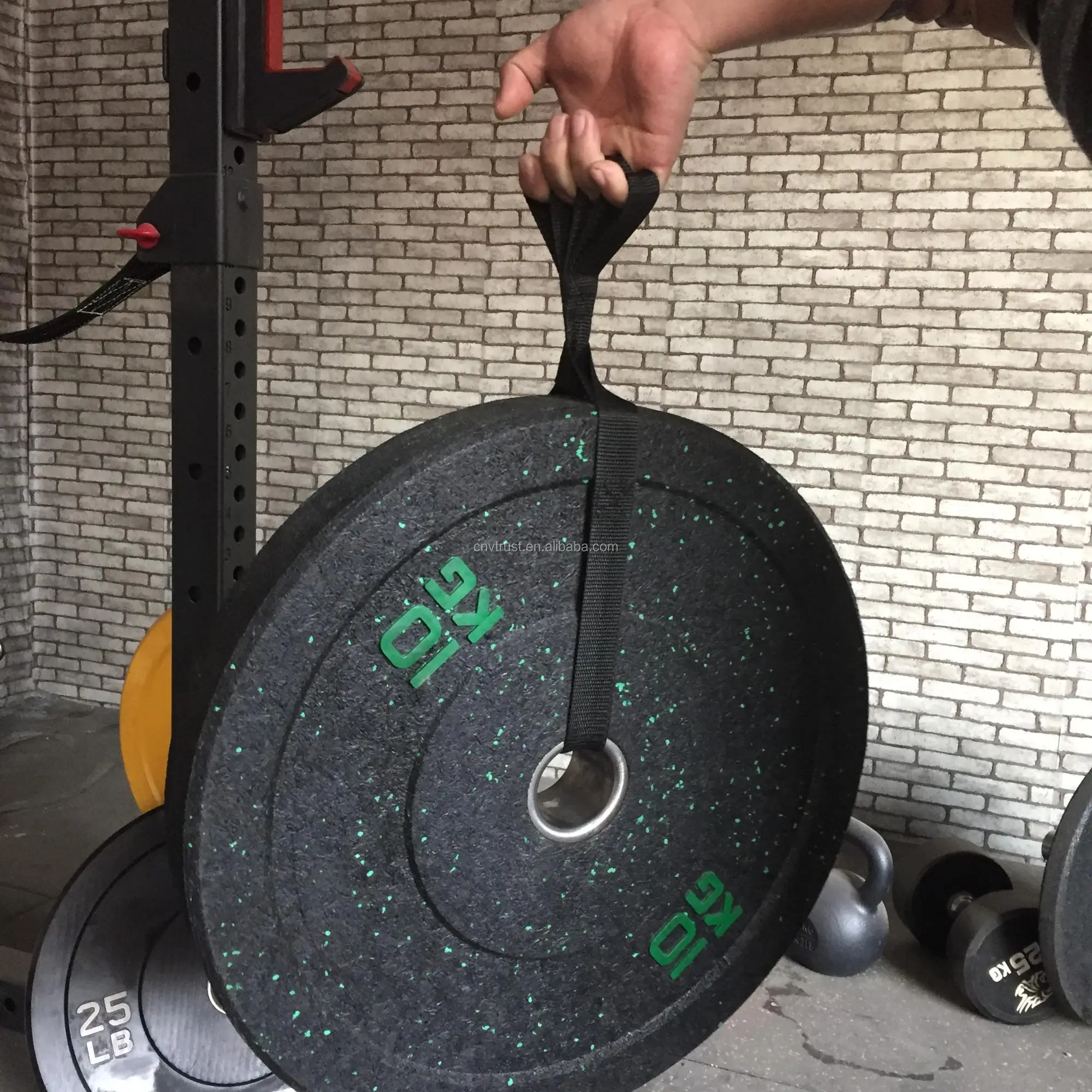 Pull Up Grip Strength Straps - Nylon Finger and Thumb Loops for Grip Training, Rock Climbing, Hand and Arm Strengthener