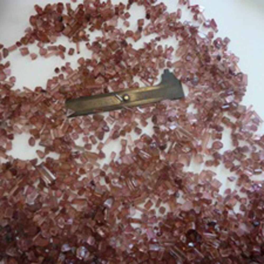Light pink price of natural rough brazil tourmaline stone product