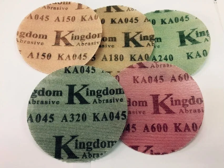 Sanding screen disc for floor and wall sanding