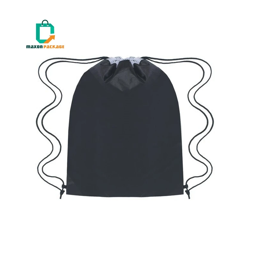SMETA factory bakeshop Cheap Food Polyester String Bag