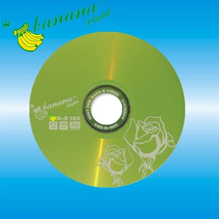 Banana blank dvd 4.7GB120MIN  16X  grade A