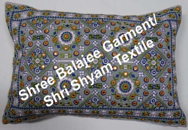 Indian Embroidered Suzani  Sofa Throw  Pillows Suzani Cushion Cover Decorative Embroidered Decorative Pillow Handmade