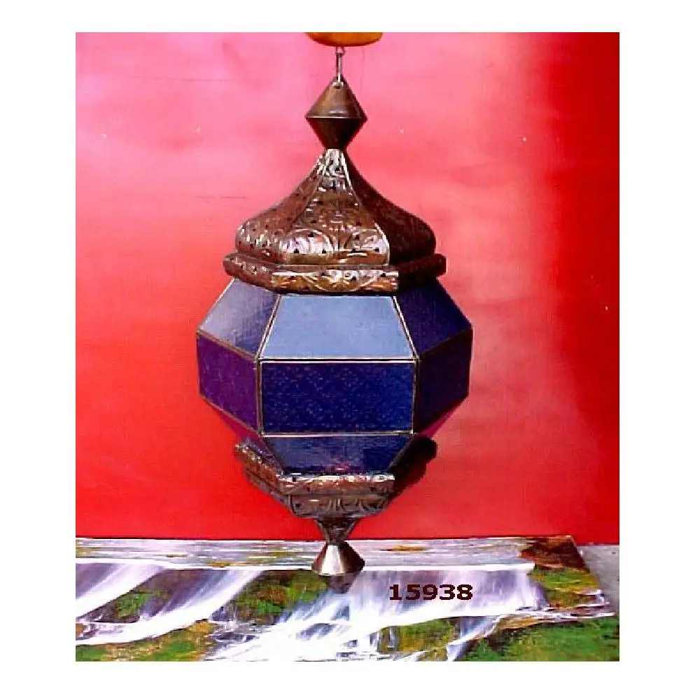 Metal Garden & Home Decorative Moroccan Hanging Lantern Copper Antique