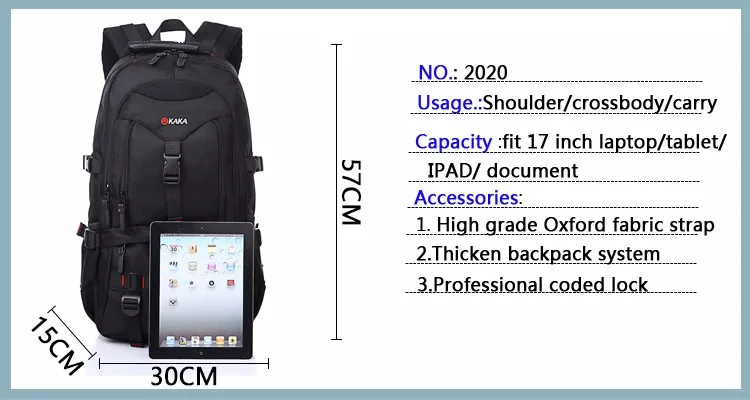 Factory hot sell cheap wholesale bag travel school custom waterproof men backpack bag backpack laptop backpacks