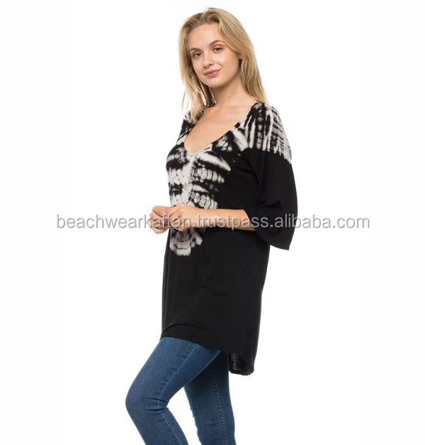 
Buy Online Cheap & Comfortable Dresses For Ladies Wear Rayon Tie Dye Dress 