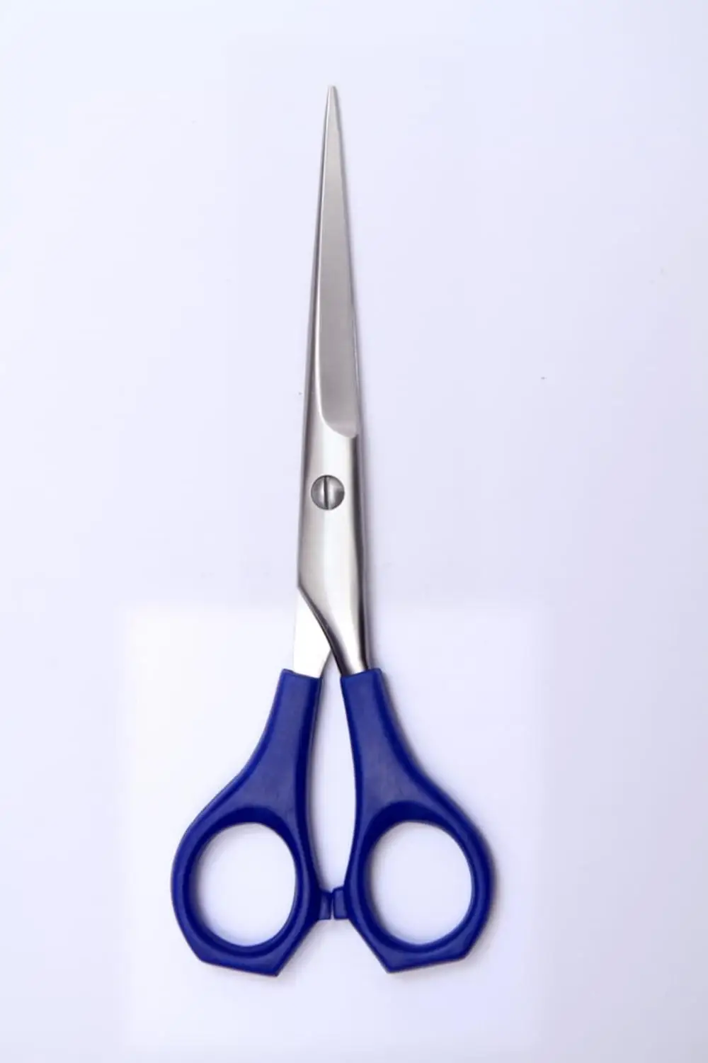 barber Blue handle scissor