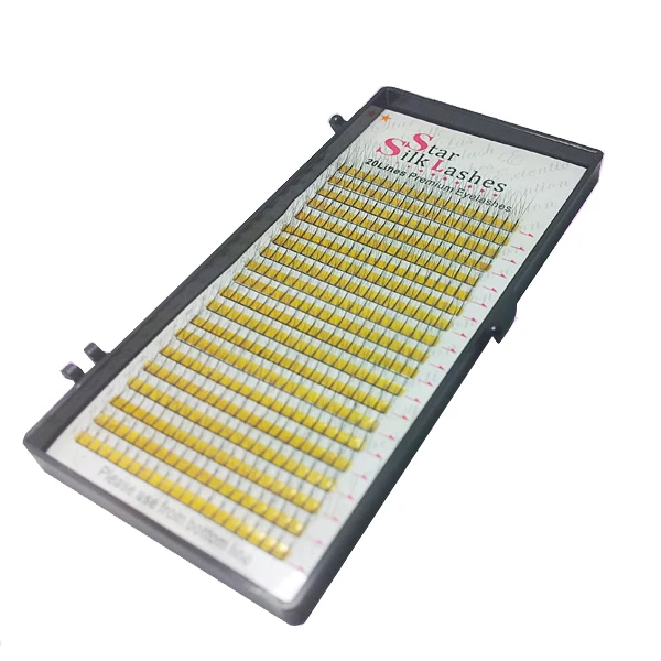 Wholesale price Pre made 3D Lashes Extensions Korea lighter and softer false eyelashes long last false eyelashes