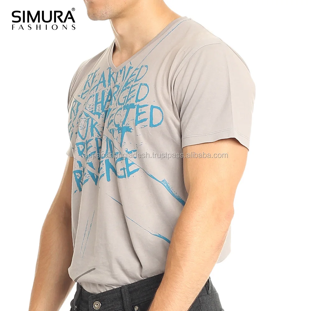 
Latest Design 100% Cotton Special Quality Single Jersey Breathable Casual Use Men Printed T Shirts 