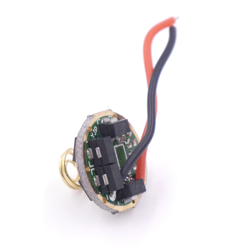 12x 7135 1/3/5 Mode 4200mA 17mm Driver flashlight Circuit Board 4.2A MCU For 10W XML L2 T6 U2 U3 V2 V5 V3 LED