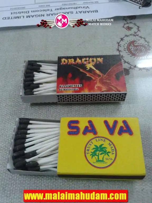 Safety Wax Matches