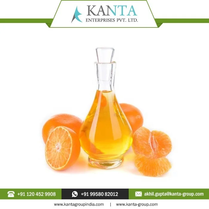 Cold Pressed rich in vitamin C Pure and Natural Tangerine Oil With Best Price buy from Manufacturer
