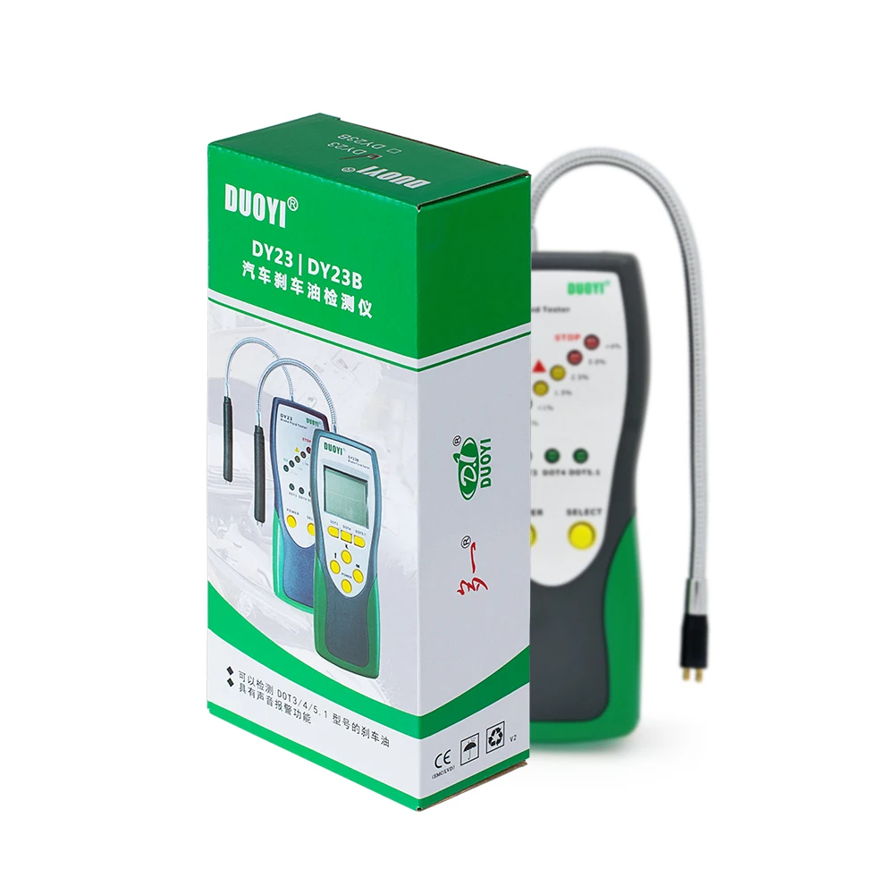 Цифровой тестер тормозной жидкости Duoyi DY23 цифровой проверки проверка