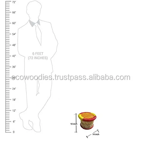 Простой стиль, экологически чистый, сделанный на заказ, цветной бамбуковый треугольник, набор ручной работы, для дома/улицы/патио, маленькие стулья