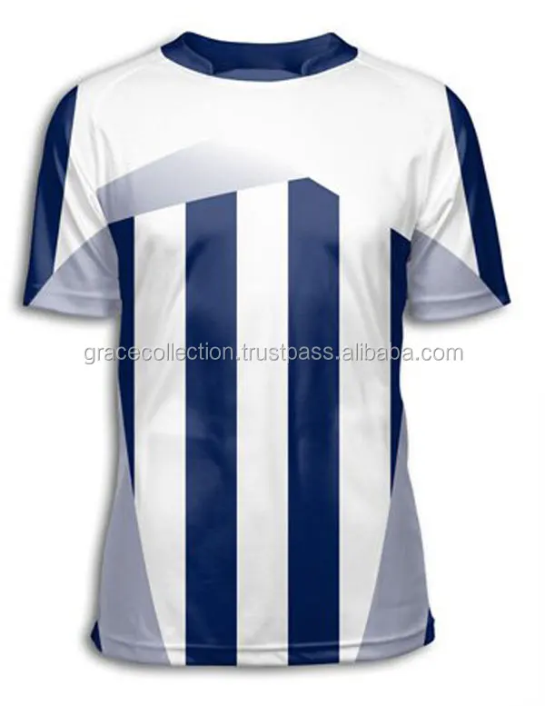 customized 2017 newest design sublimation soccer jersey football shirt