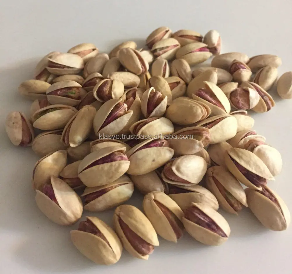 
Pistachio nuts roasted with sugar and saffron from Iran 