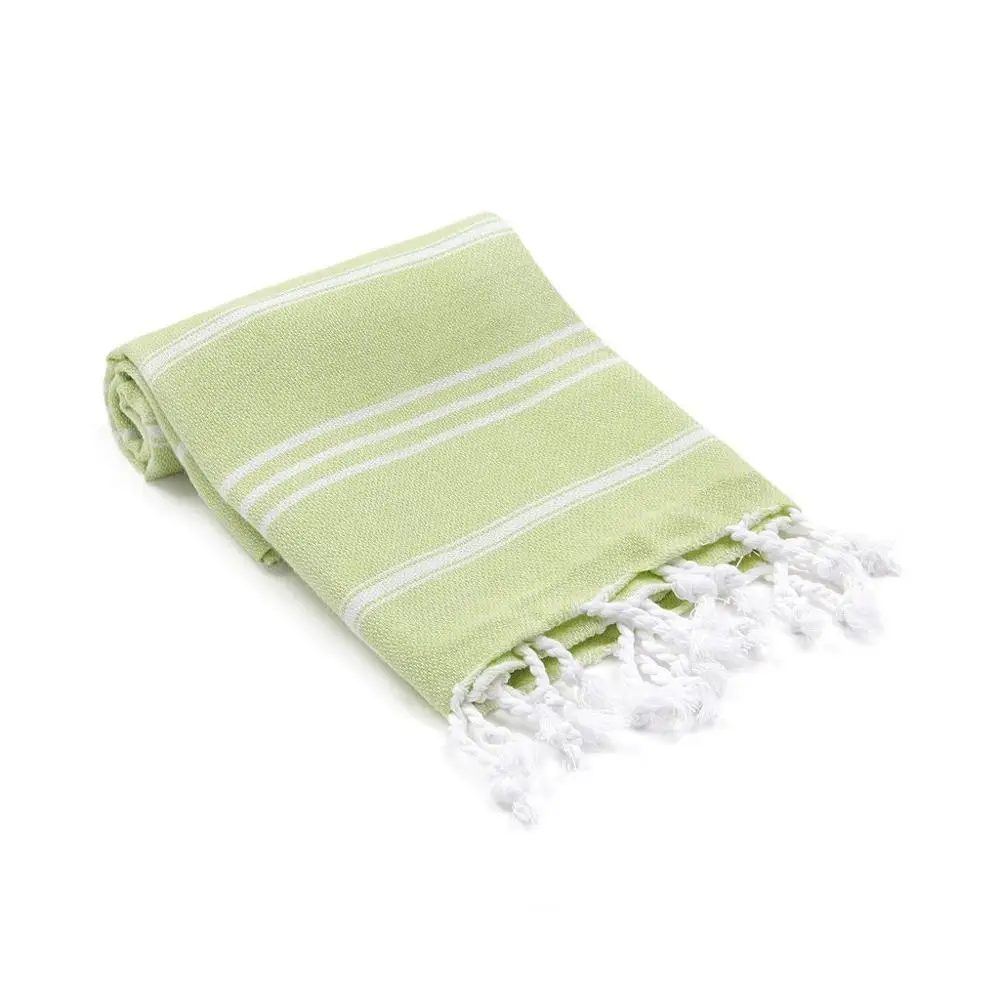 100%Cotton yarn dyed customised colored striped thick outdoor daily use fieldcrest plum sunflower kitchen fouta peshtemal towels