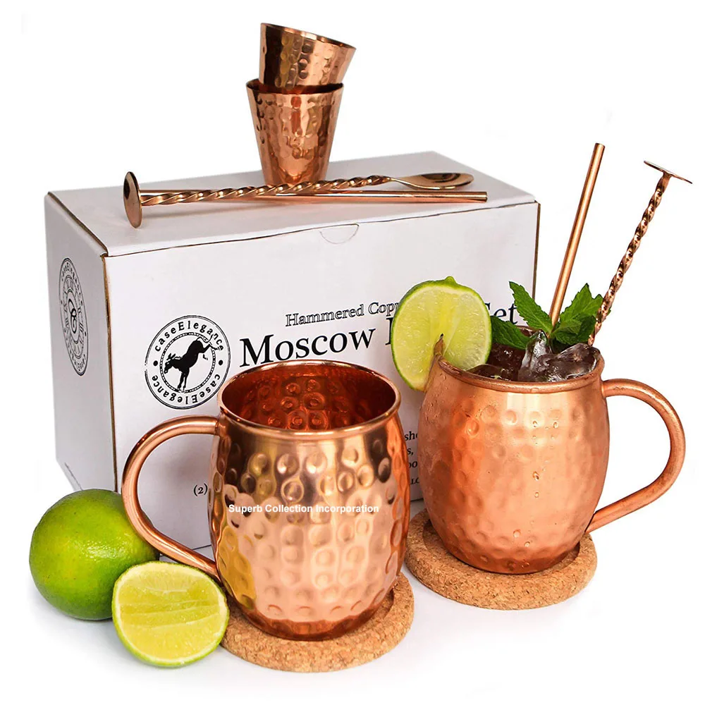 New Design High quality manufacturer Moscow mule copper mug Luxury and Elegant Hot Sale