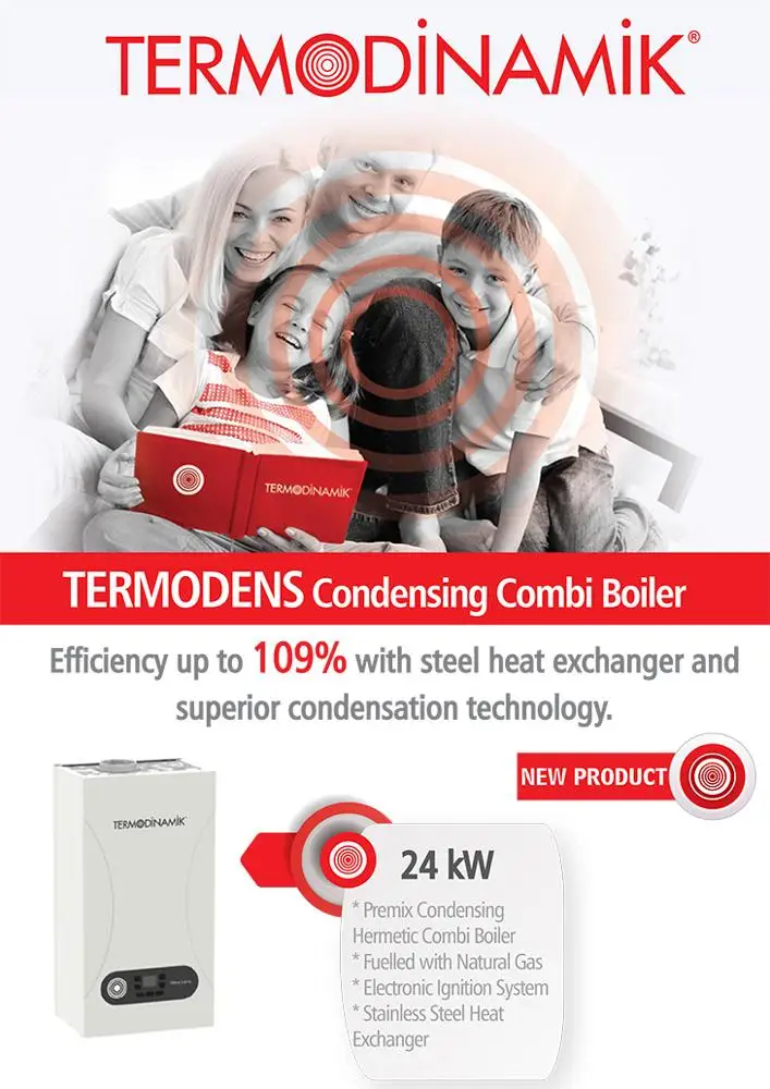 
new arrival TERMODENS Condensing Combi Boiler 