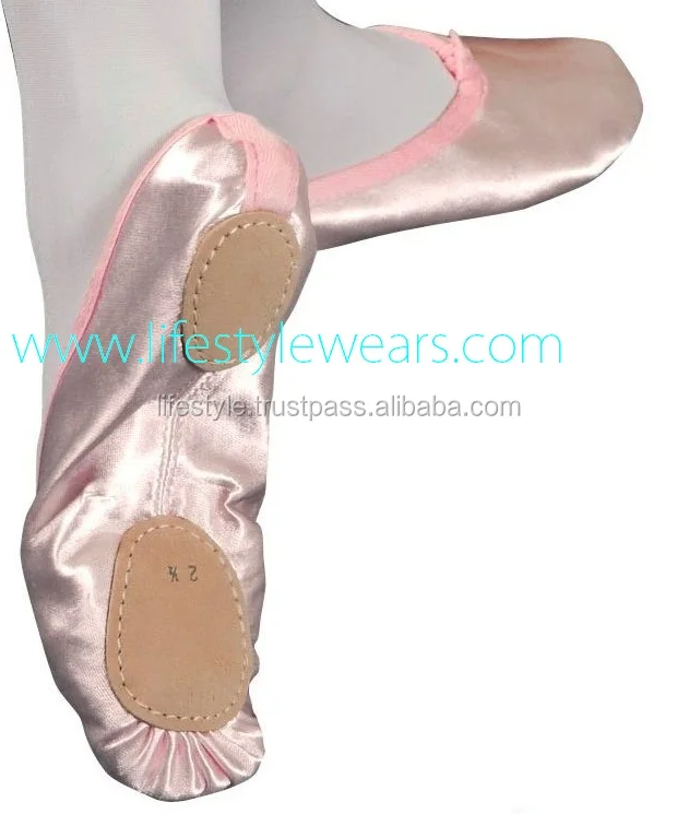 satin ballet shoes  (2)