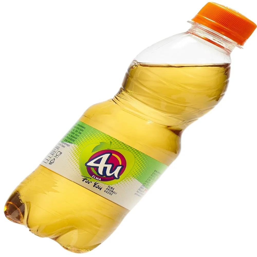 Apple 250ml Carbonated Soft Drinks Cold Halal Non Alcoholic Bottled Sparkling Fresh Beverage