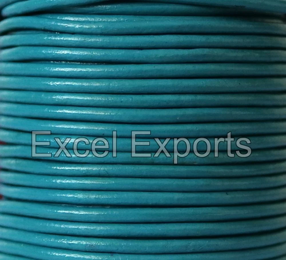 Premium Leather Cords genuine leather straps beading wire straps for belting braiding jewelry making.