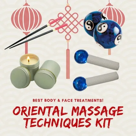 
Beauty & Therapeutic Massages for Spa - Oriental Massages Techniques Kit 