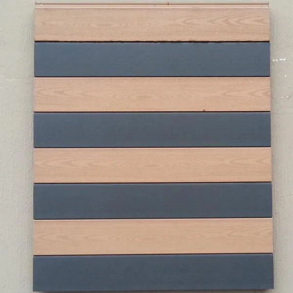 Exterior wall panel wood plastic composite wood  cladding better than pvc wall panel