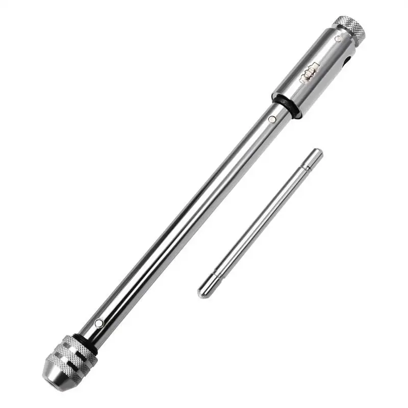 Extended Length Adjustable M3-M8 T-handle Tap Wrench Handle  Ratchet Spanner Straight Tapping Wrenches 250mm