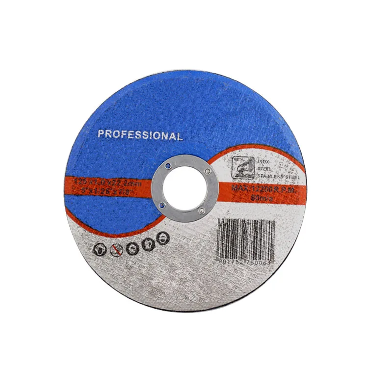 High 125 x 22.23 mm Steel Ceramic Stainless Aluminum Oxide Abrasive Cutting Disc Set 25 Sander Metal Multi-Material Cutting