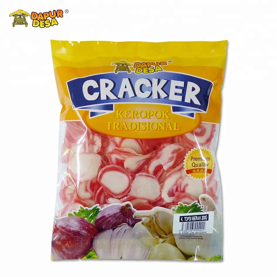 200g Dapur Desa Indonesia Red Topsi Traditional Raw Cracker / Cook to eat cracker