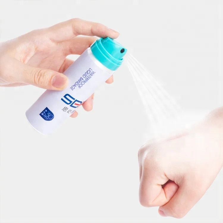 
SiBiKon New PVA Skin Liquid Spray Plaster Applicator Bandage Custom printed band aid medical adhesive 