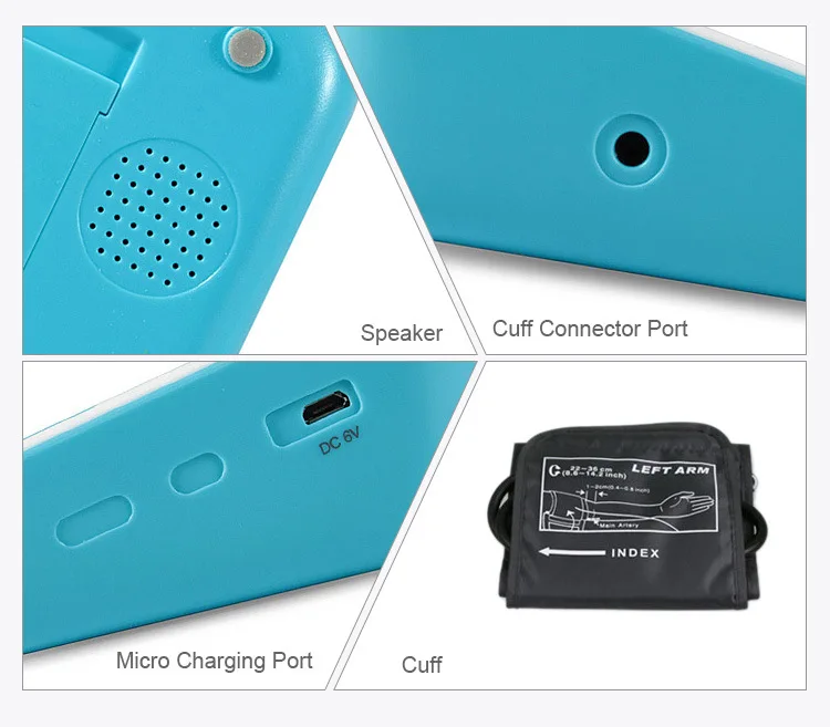 
Digital Blood Pressure Measuring Instrument Blood Pressure Monitor Apparatus 