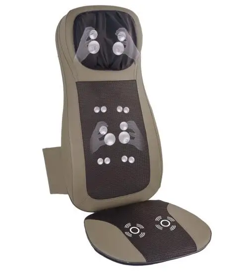 
Hot Selling Electric Shiatsu Infrared Heating Massage Cushion, Neck and Back Massager 
