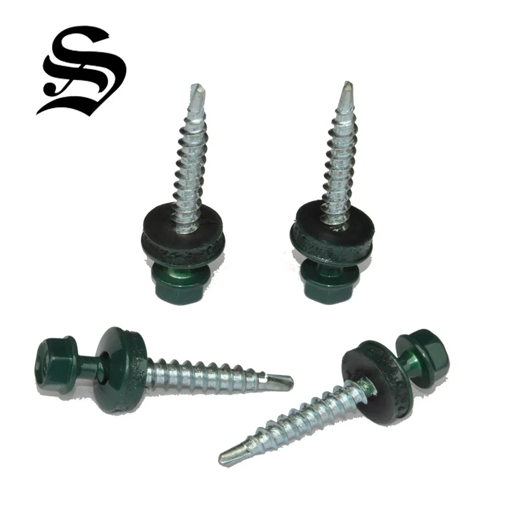 
Taiwan construction fastener self drilling roofing screw 