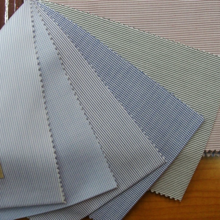 Best Quality 100% cotton Men Shirt Fabric for shirt garment from Steve & James