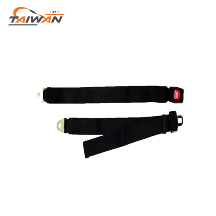 OEM non-retractable 2 points car rear seat belts