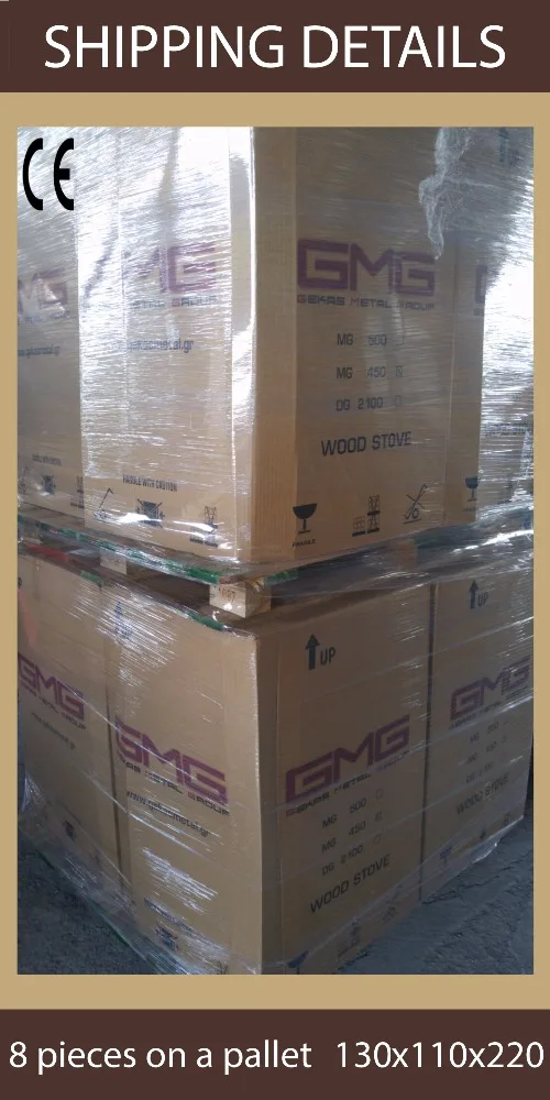 
11,3 kW Wood Burning Steel Stove | 81,2% Efficiency (Gekas Stoves - MG 250) Black 