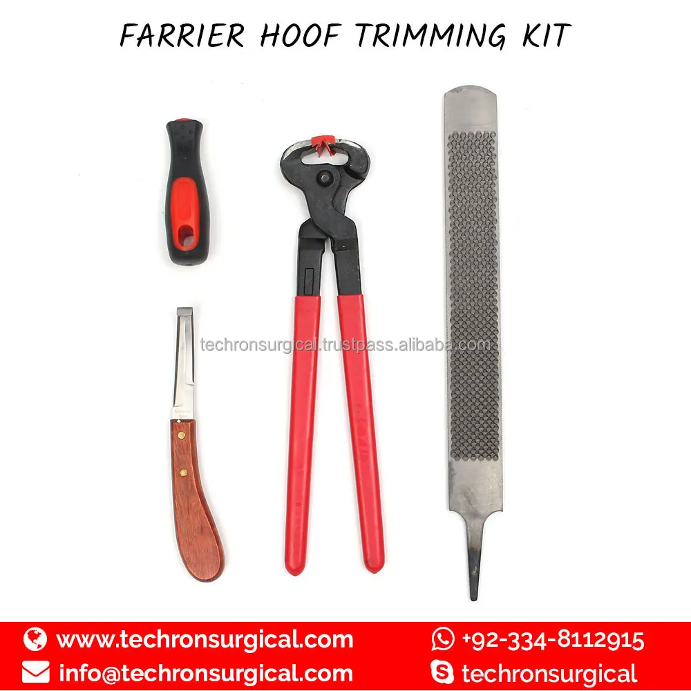 Horse Farrier Hoof Trimming Kit