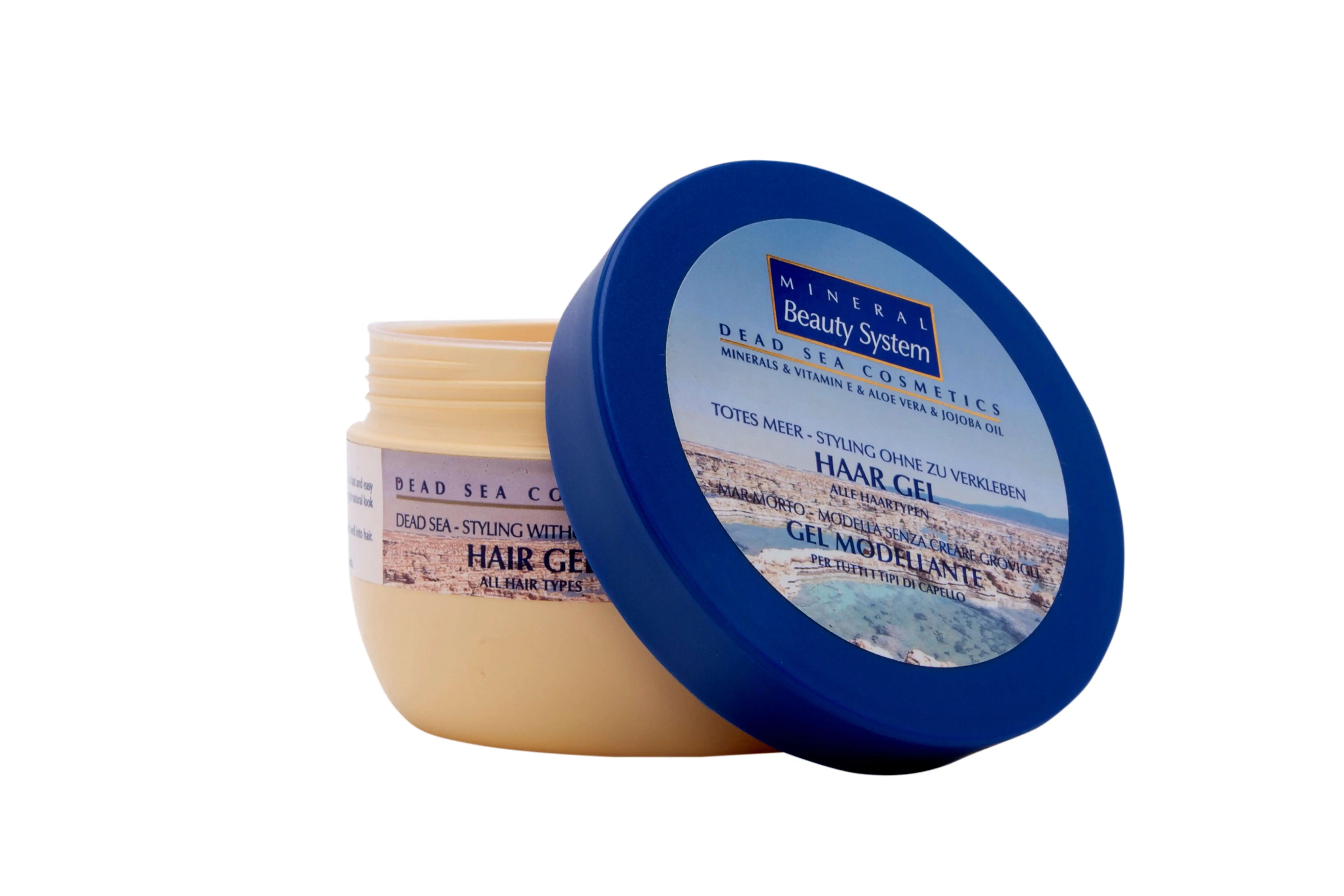 
Private Label Dead Sea Mineral Hair Styling Gel for all hair types - Dead sea cosmetics from Israel 