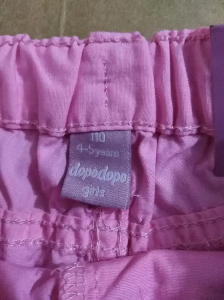 Высококачественные подлинные фирменные этикетки хлопковые шорты для девочек детские с хвостом Лидер продаж летняя одежда партия из