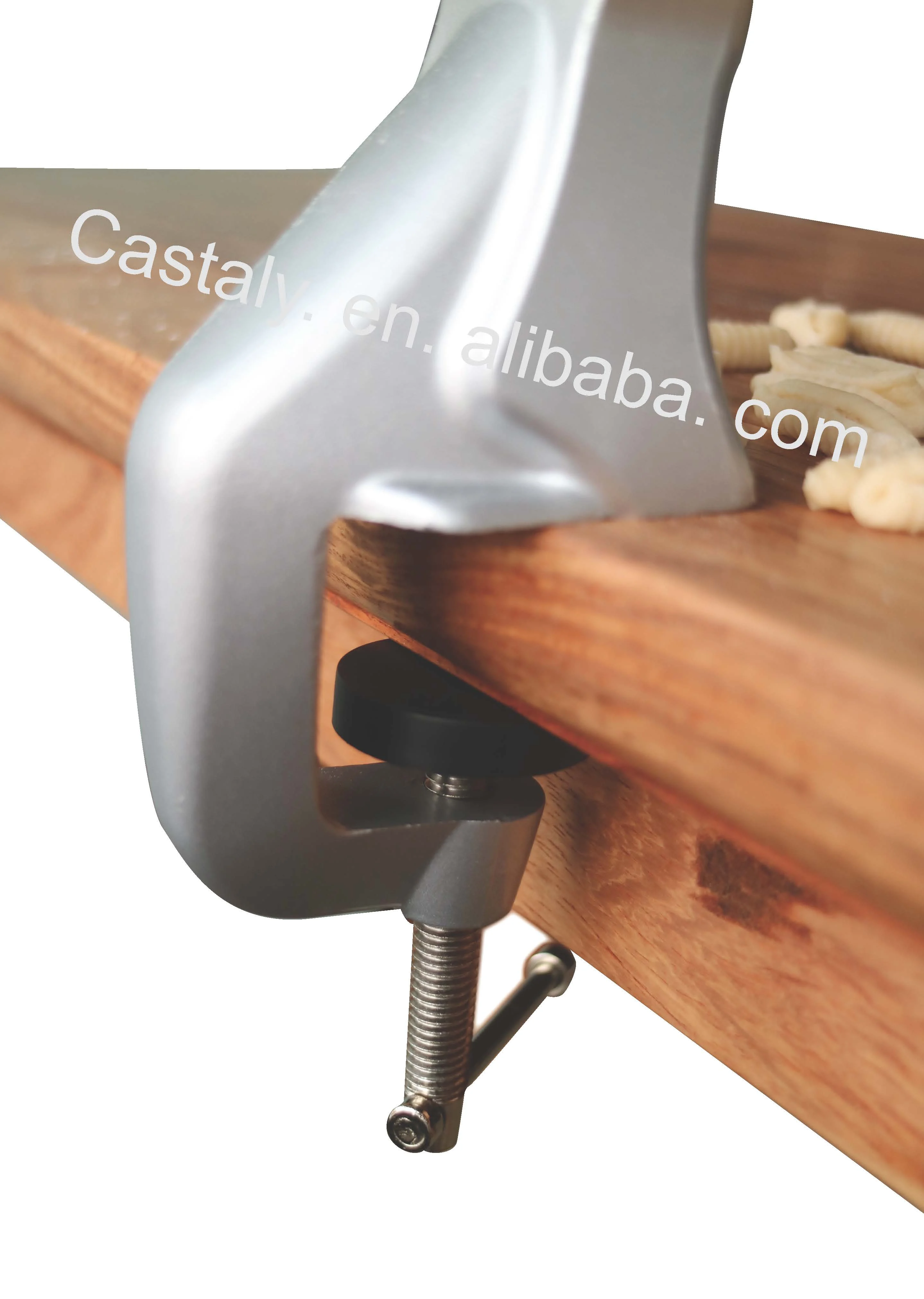 High Productive Aluminum Non Stick Italian Hand Crank Noodle Making Machine Maker