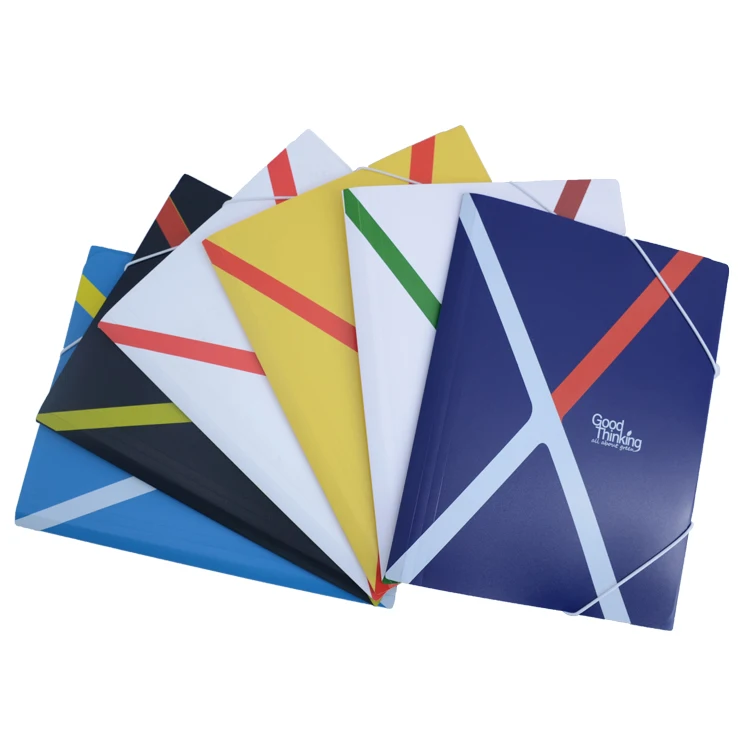 
Durable Safe Storage Filing Custom Office File Organizer Hard Cover School Elastic File Bands 