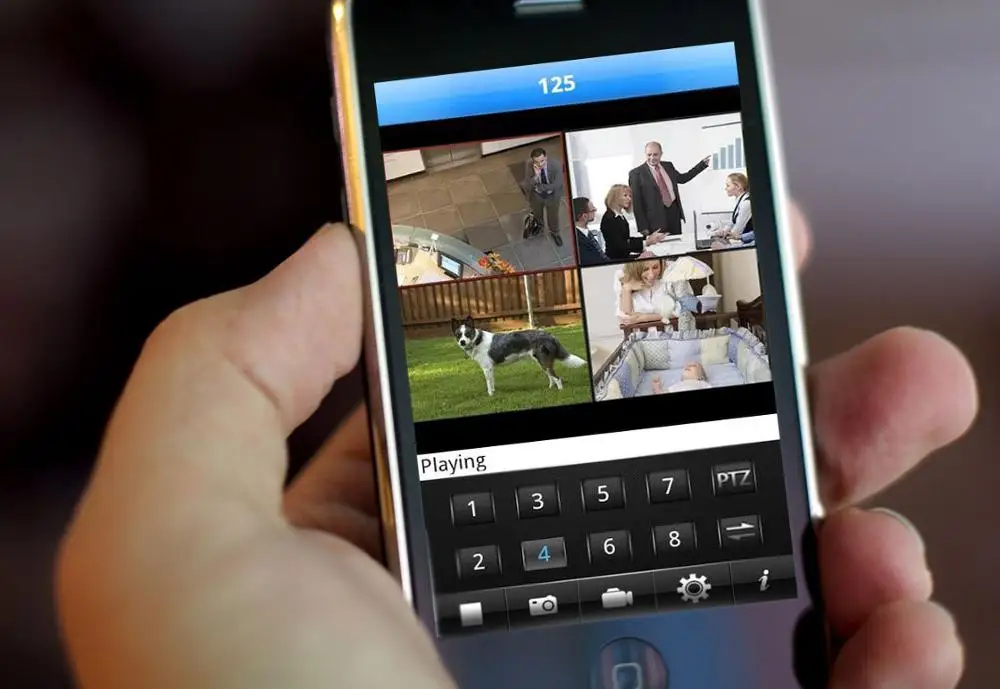CCTV camera viewer app