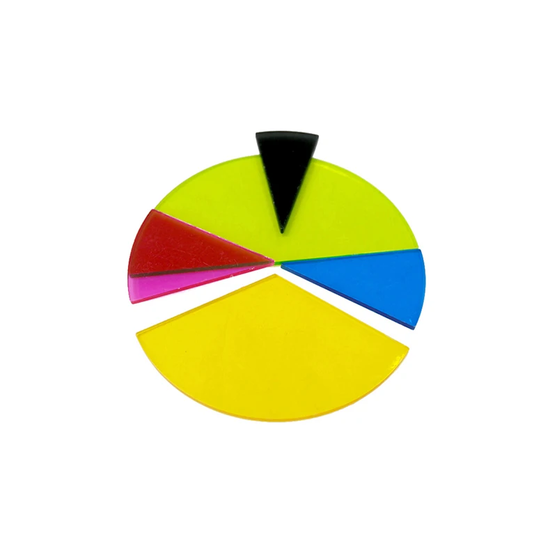 
GD - Circle Fraction Tiles Plastic math toys 