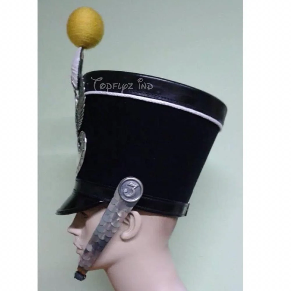 
Reproduction 3rd Polish infantry regiment 1828-1830 shako hat 